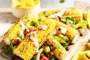 Sweetcorn and guacamole.