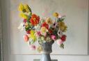 Floral arrangement by Hannah Hunnam