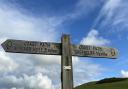 The South West Coast Path is well signposted. Photo: Becky Dickinson