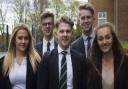 Sixthform group at Alcester Grammar School