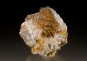 Hemimorphite on fluorite, Wapping Mine, Matlock Bath