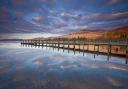 The reflections of Coniston Water