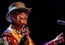 The unmistakable, irrepressible Noddy Holder who got back on stage in concert with Tom Seals this summer. Ron Milsom Photography