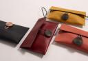 Handbags made completely from leather with no metal components Photo Eva Kecseti