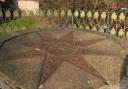 The mine memorial at Royston.