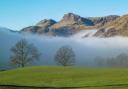 Low level mist in the Langdale valley