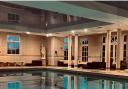 The pool at Shaw Hill Spa