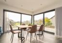 The light filled dining area