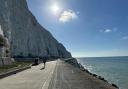 The beautiful undercliff path at Rottingdean