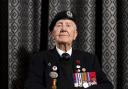 Veteran Stan Ford, 98, from Bath, an ambassador for the British Normandy Memorial who served with the Royal Navy on board HMS Fratton