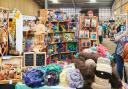 Some of the stalls at last year's Cumbrian Wool Gathering