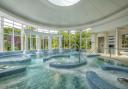 Hydrotherapy pool at Chewton Glen Spa.