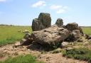 Grey Mare and her Colts, a Neolithic chambered long barrow or tomb.