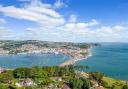 Teignmouth is surrounded by water and beaches.