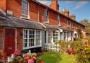 Pretty cottages can be found in Hartley Wintney.