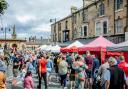 The food festival fills the streets of Salburn.
