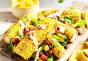 Sweetcorn and guacamole.