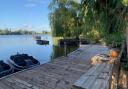 Hever's a magical setting for a swim