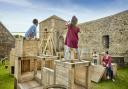 Dover Castle under siege