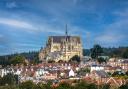 The Cathedral looms over the market town.