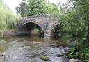 The river Caldew at Sebergham Bridge