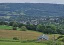 Looking down on Darley Dale from Farley Hill