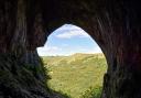 Looking out from Thor's Cave Photo: Gary Wallis