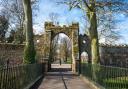 The Guannock Gate in the Walks in King' Lynn, was originally part of the town's defences.