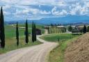 Alexander enjoyed stunning views of the Tuscan Hills on his journey. Photo Alexander