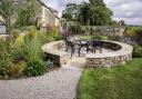 A garden with great views of the Northern Pennines across the Eden Valley