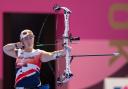 Phoebe Paterson Pine GBR in action during the Gold Medal match in the Tokyo 2020 Paralympic Games