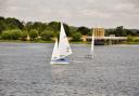 Sailing at Alton Water