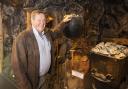 Jon Evans in The Museum of Lead Mining in Wanlockead, which is 50 this year