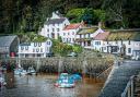 The pub is right on the harbourside at Lynmouth