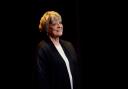 Dame Maggie Smith rehearsing at the National Theatre