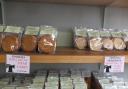 Local delicacies on sale at Tindalls Deli, Tideswell