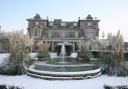 Down hall covered in Snow