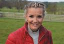 Presenter Helen Skelton of Winter on the Farm at Cannon Hall Farm.