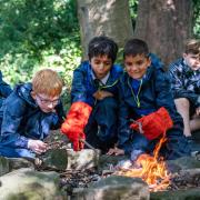 Forest School at Derby Grammar allows pupils to learn holistically through exploring the natural world