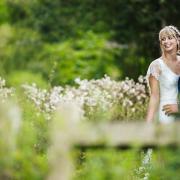 A couple pose at Deer's Leap