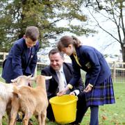 Head Boy and Head Girl at St Edward's Preparatory School