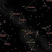 September star chart by Alan Jefferis