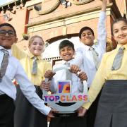 Top Class Winners; Faris Patel, Maggie Conlon, Ameya Sonwalkar, Hasan Afzal and Amaani Adam