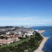 Folkestone from the air (c) James Wo @ ViDi air