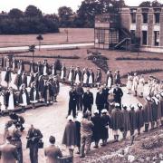 Aneurin Bevan's visit to Park Hospital, Davyhulme, Manchester on July 5, 1948