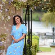 Nina Nannar, ITV News arts editor, at Fritton Lake. Photo: Denise Bradley