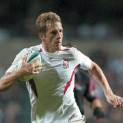 Will Greenwood in action for England