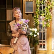 Liza Goddard as Dotty in Noises Off. Photo: Pamela Raith