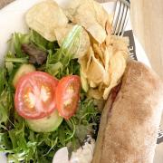 Lunch at Wroxham Barns. Photo: Emma Lee