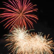 Colourful show at last year's Ripon Rowel Rotary charity firework display at Ripon Racecourse. Image: Michelle Bray